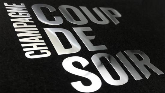 Adhesive metal logo electroforming nickel